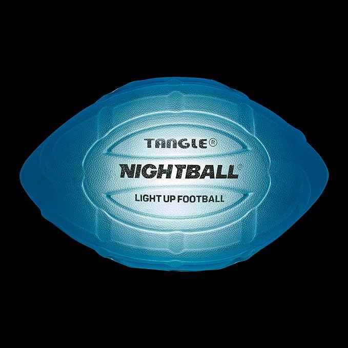 Nightball Tangle Glow in The Dark Inflatable LED Football - Light up Football with Bright LED Lig... | Amazon (US)