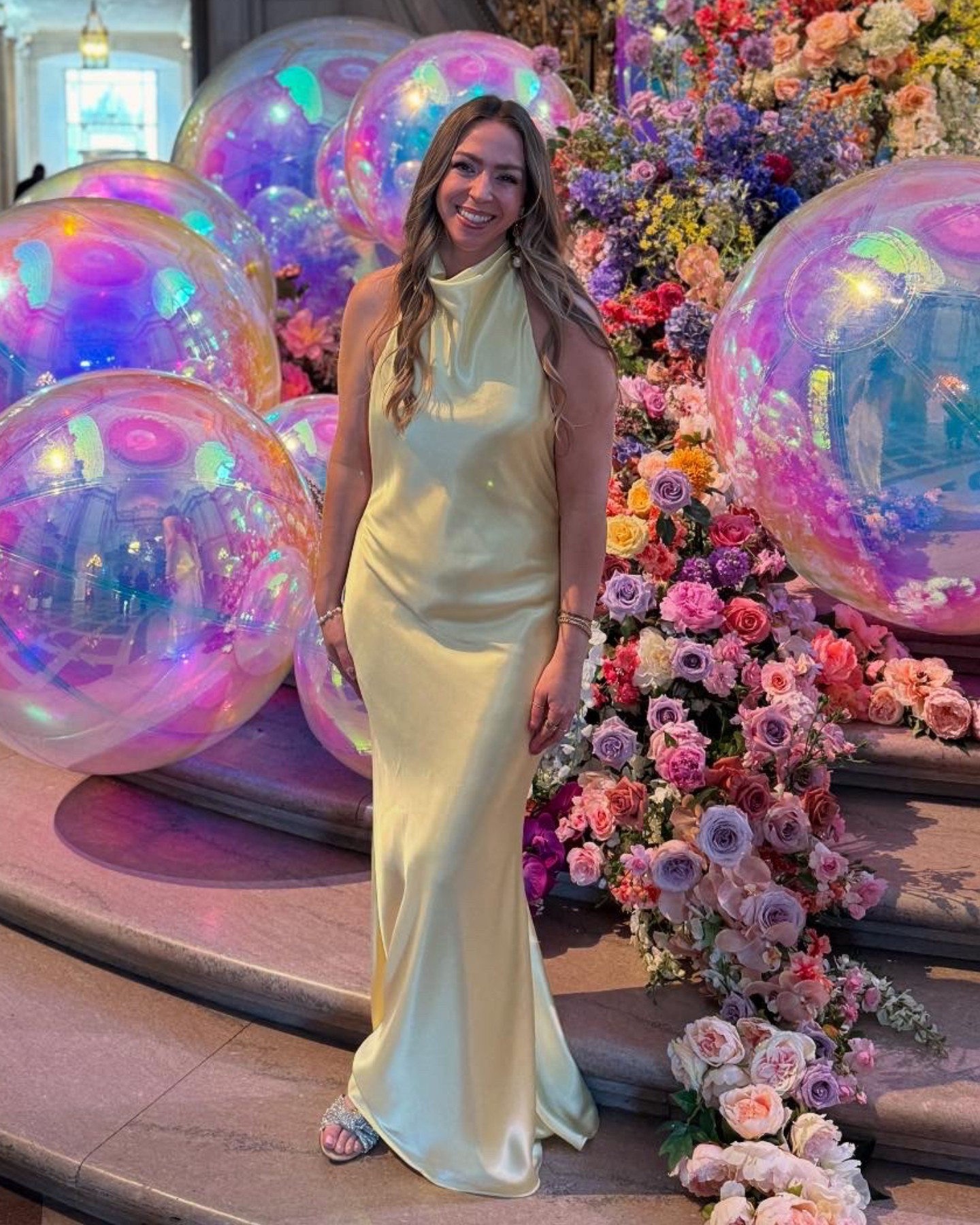 Gorgeous butter yellow dress. Perfect for a wedding or formal event. High neck gown. 

I got a size 6 and hemmed it but could have fit a 4 easily too  

Added some other gorgeous yellow dresses and high neck ones  

#LTKWedding