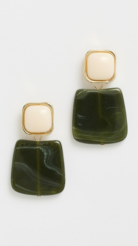 Fancy Drop Stud Earrings | Shopbop