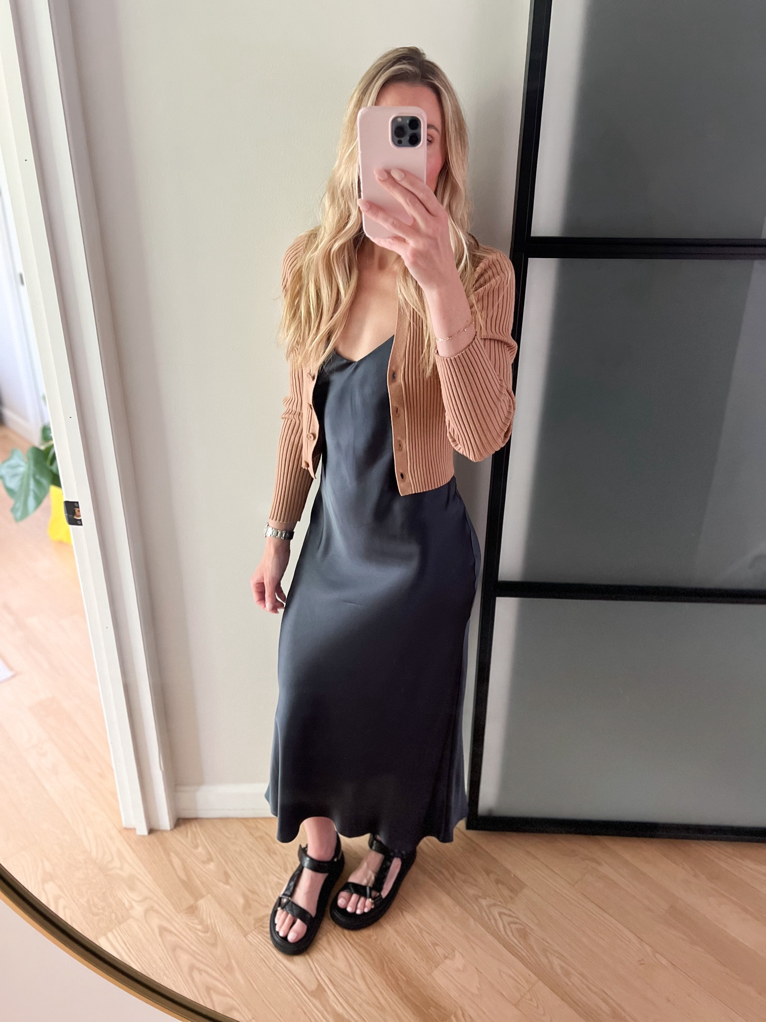 S in the dress and cardigan. 9.5 in the shoes (which translates to a 41). Love these sandals so much! 

#LTKShoeCrush #LTKSeasonal #LTKOver40