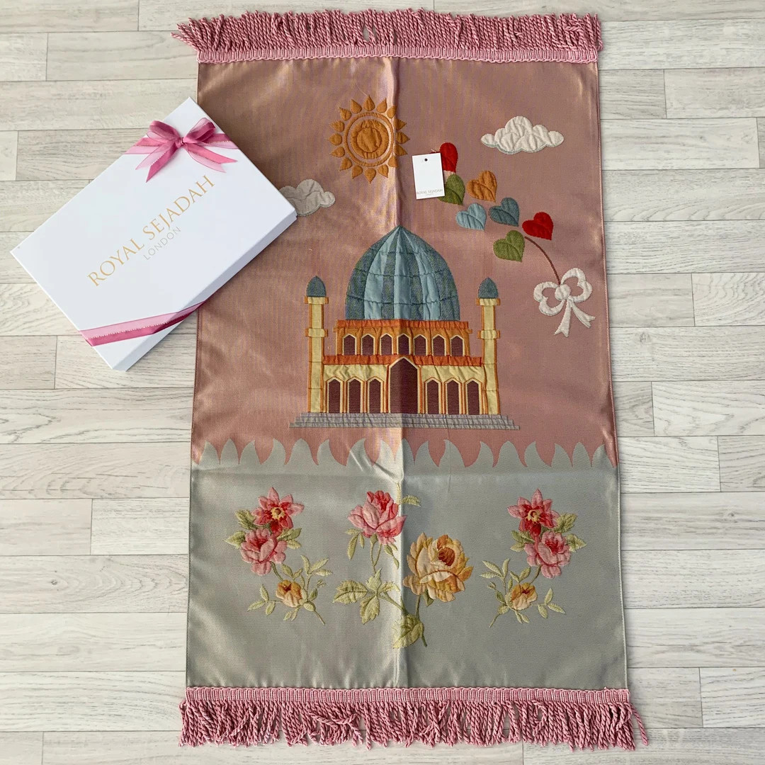 Royal Sejadah Kids' Luxury Prayer Mat Prayer Rug Janamaz High Quality, Luxury Unique Islamic Gift... | Etsy (US)