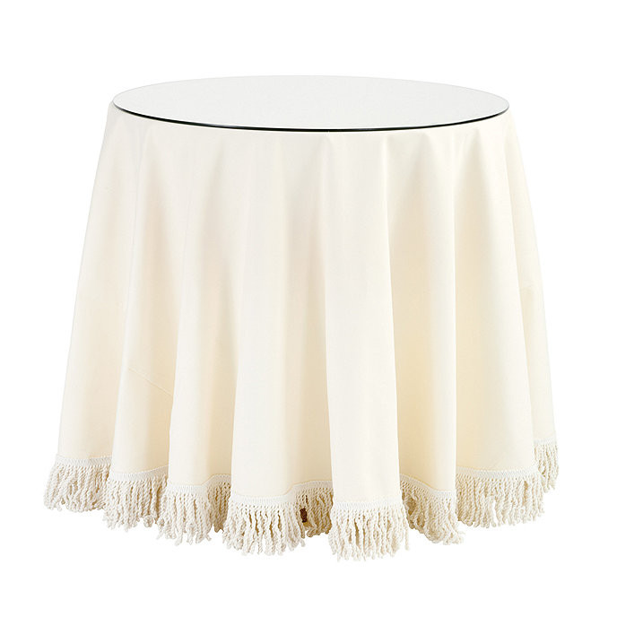 Essential Skirted Side Table | Ballard Designs, Inc.
