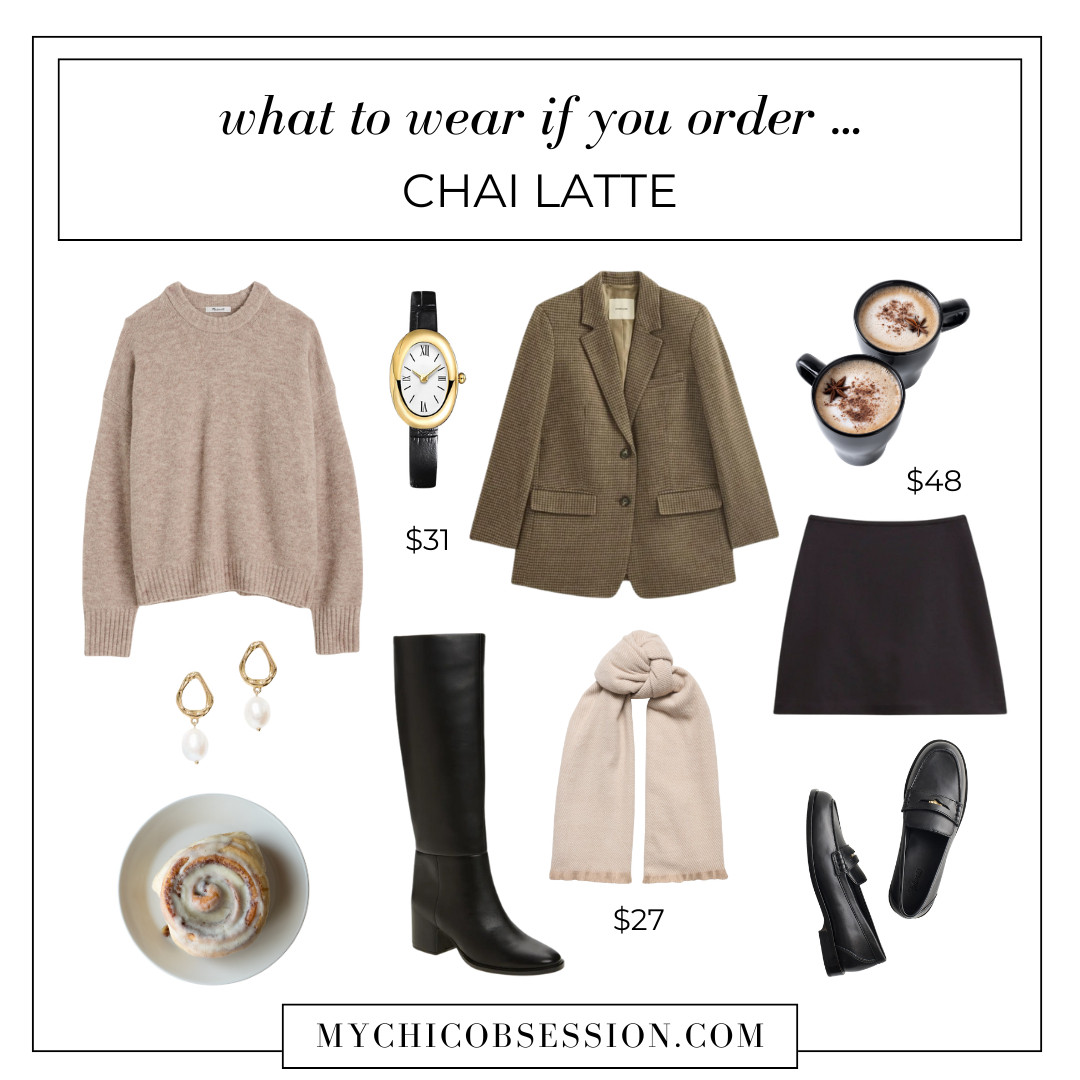 For all of the chai latte lovers out there, here's what style you should wear this fall! 

 #LTKSeasonal #LTKStyleTip #LTKShoeCrush