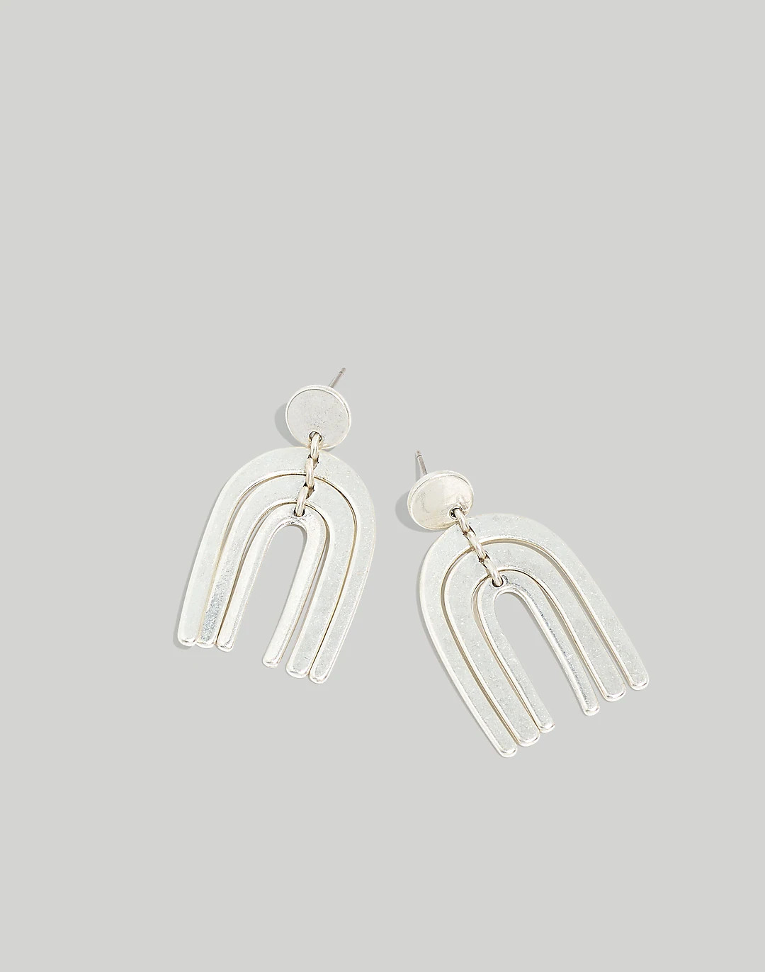 Stacked Arch Statement Earrings | Madewell