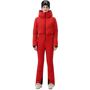 Womens Ski Suit One Piece Snowsuit Snow Slim Jumpsuits Snowboard Outfit Waterproof Insulated Wint... | Amazon (US)