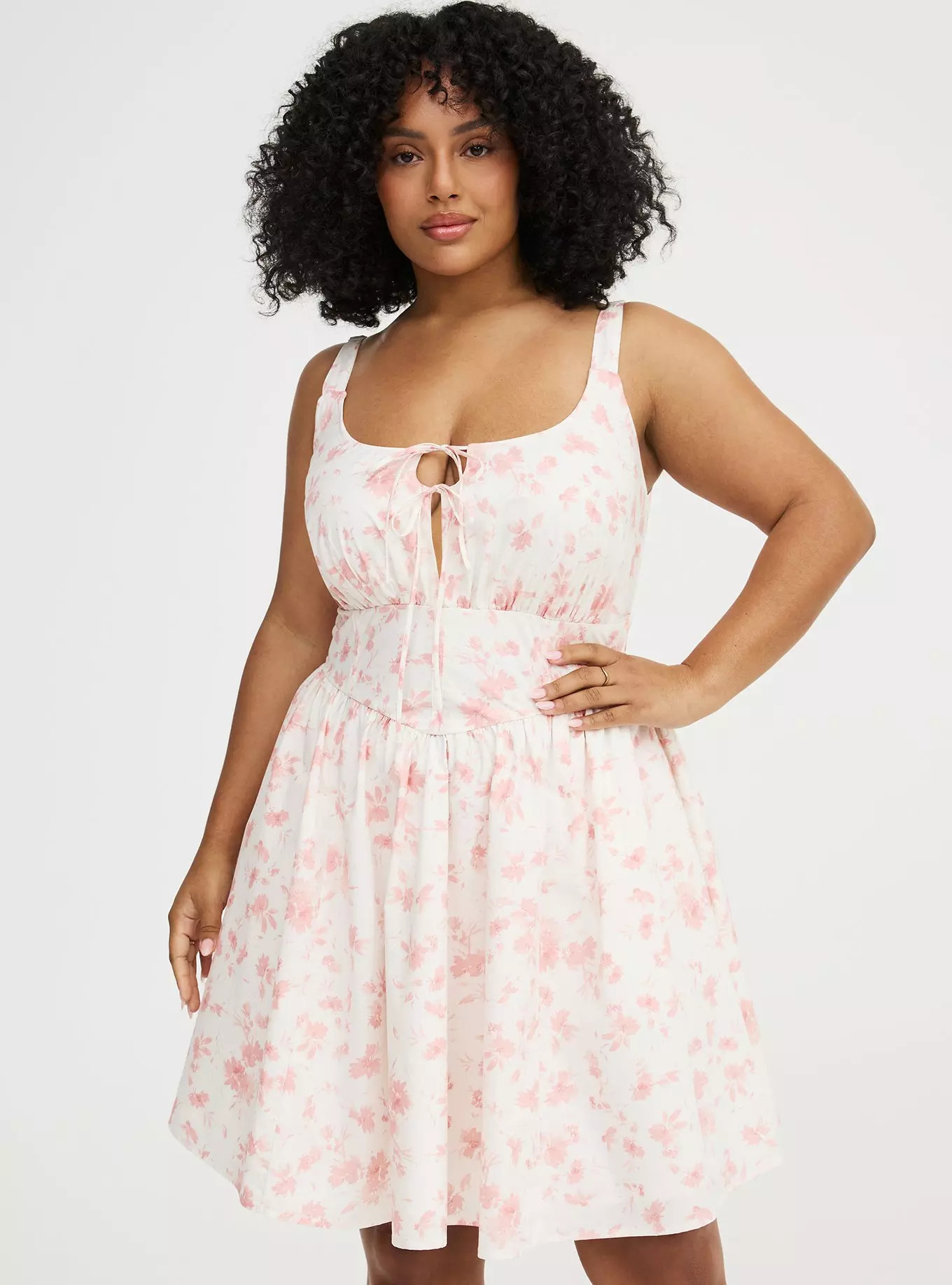 Corset Detail Mini Dress | Torrid (US & Canada)
