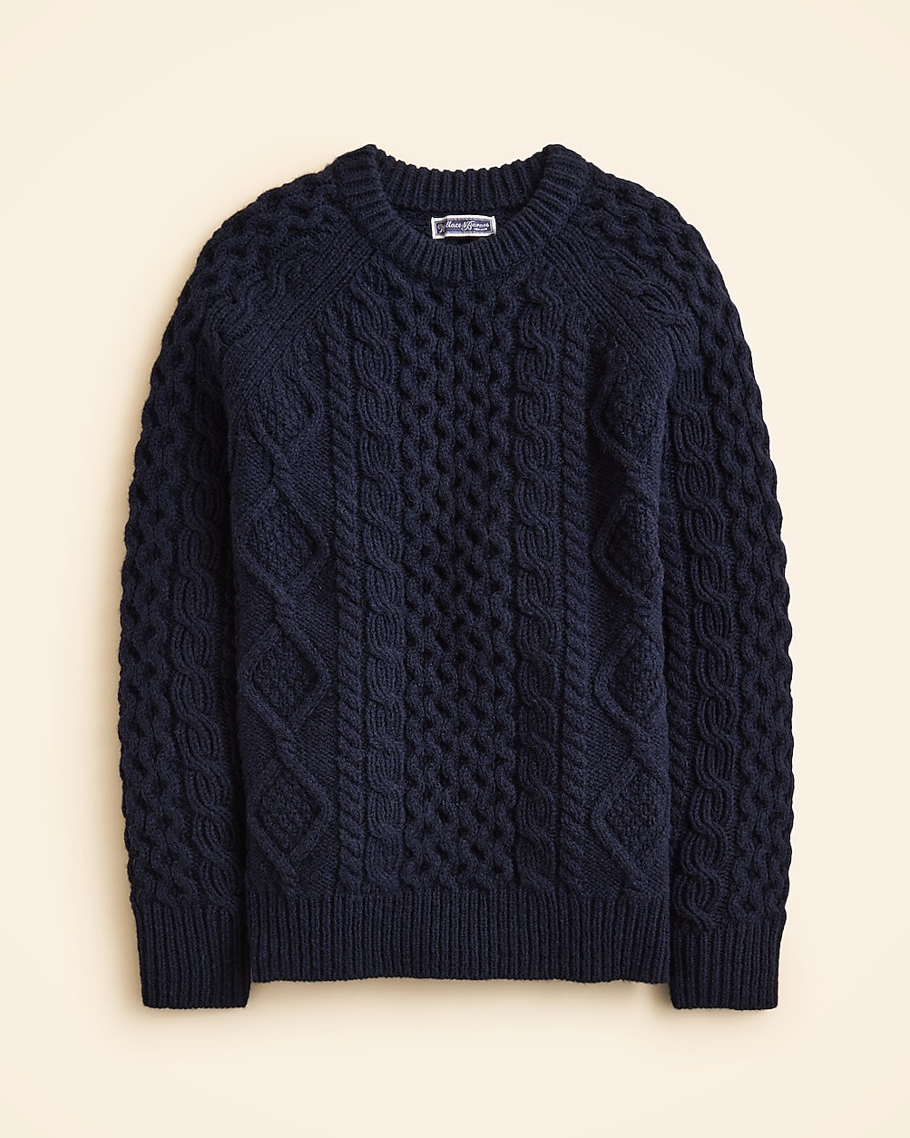 Wallace & Barnes wool cable-knit sweater | J. Crew US