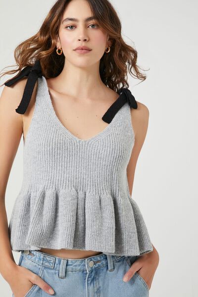 Sweater-Knit Bow Top | Forever 21 (US)