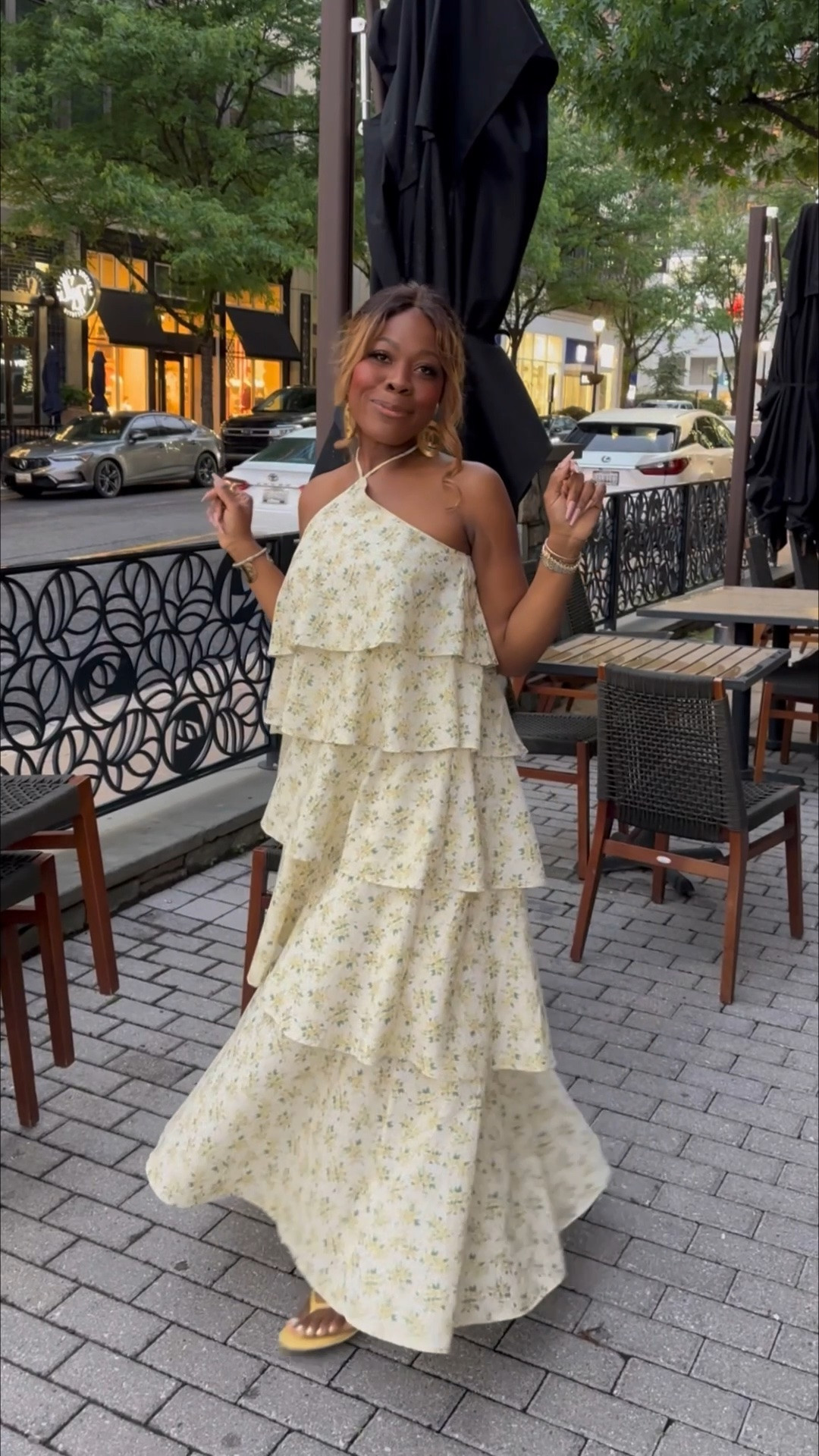 A twirling worthy dress and I’m obsessed  💃🏾🤩 summer dress , occasion dress , ruffle dress, wedding guest dress , Mother’s Day dress

#LTKMidsize #LTKSeasonal #LTKootd