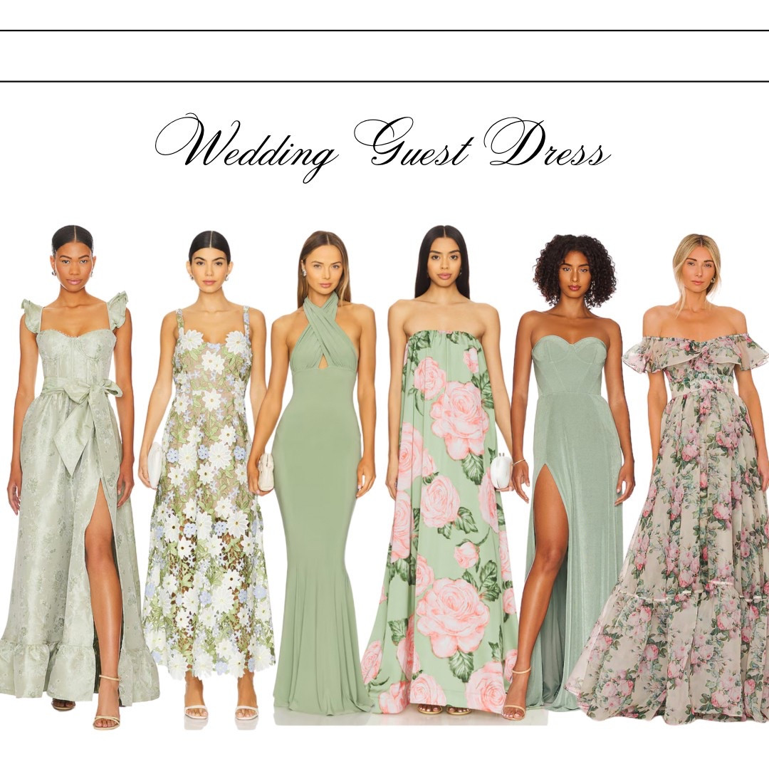 Sage green wedding guest dress – perfect for a garden party wedding, outdoor spring wedding, or summer destination! #WeddingGuestDress #GardenPartyWedding #DestinationWedding #SpringWeddingOutfit #SummerWeddingStyle  #OutdoorWeddingGuestLook 

#LTKSaleAlert #LTKTravel #LTKWedding