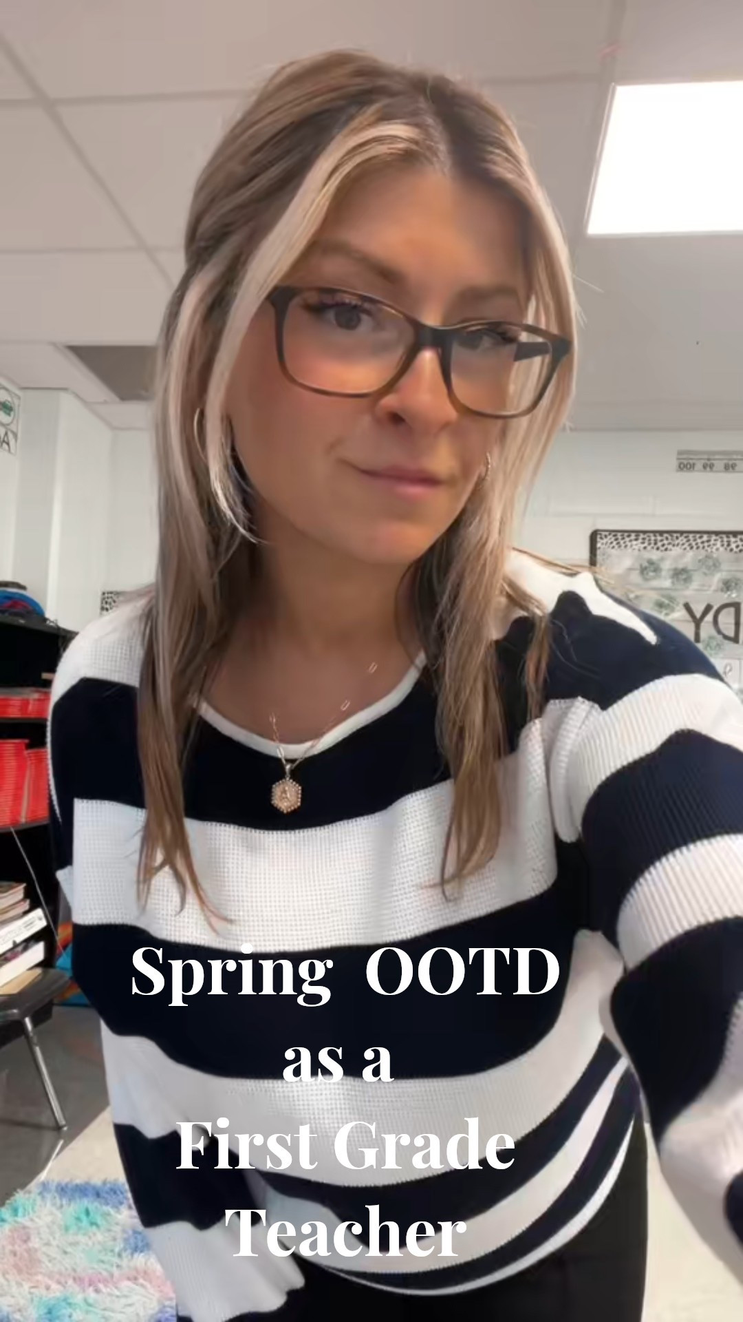 Spring OOTD as a first grade teacher 🫶 
Spring outfit 
Spring sweater 
Spring OOTD 
Teacher OOTD 


#LTKWorkwear #LTKSaleAlert #LTKStyleTip