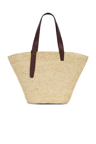 Lie Studio Bianca Big Bag in Natural | FWRD | FWRD 
