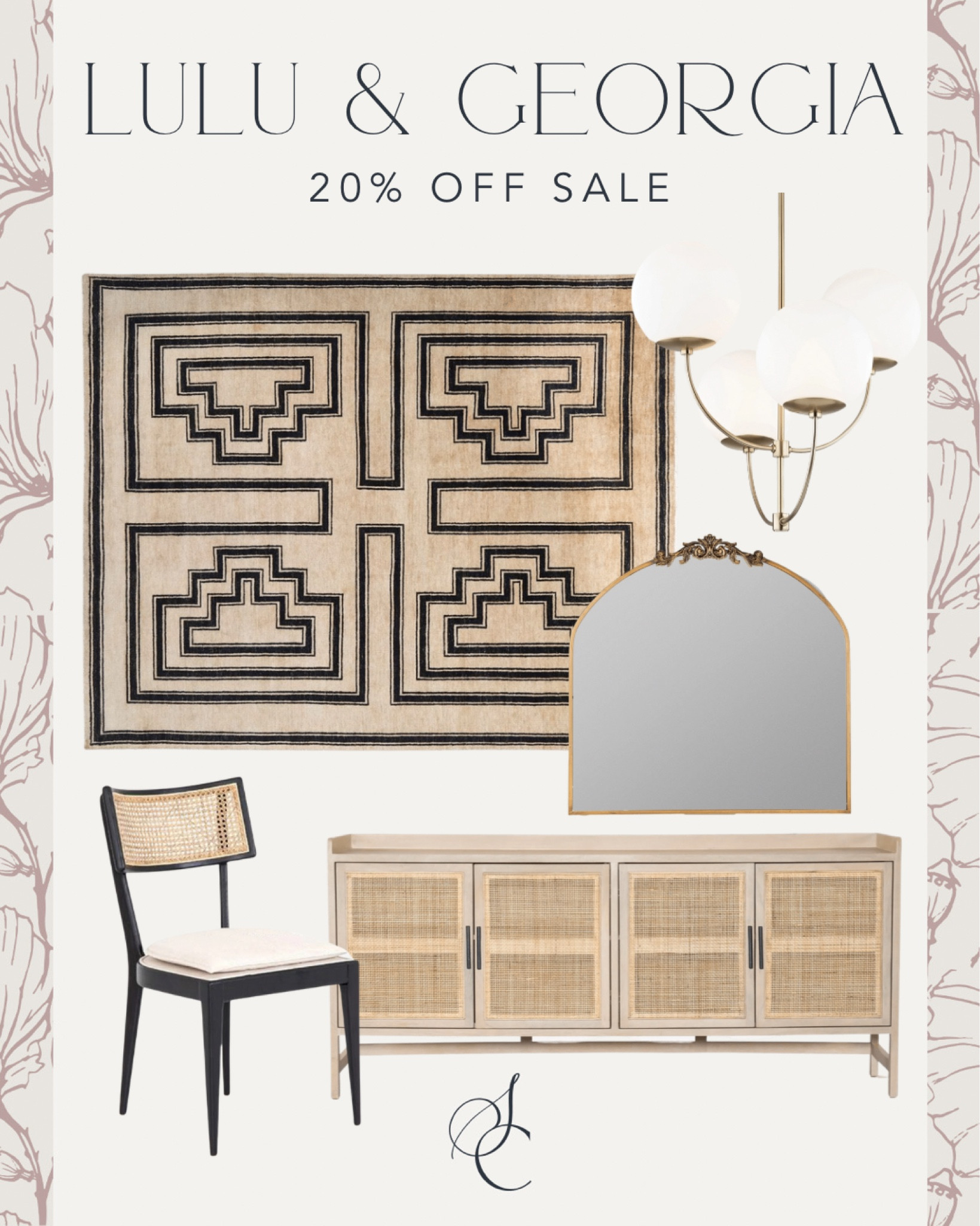 Rugs, sideboards, chandelier, dining chair and wall mirror on sale for 20% off!

#LTKstyletip #LTKhome #LTKsalealert