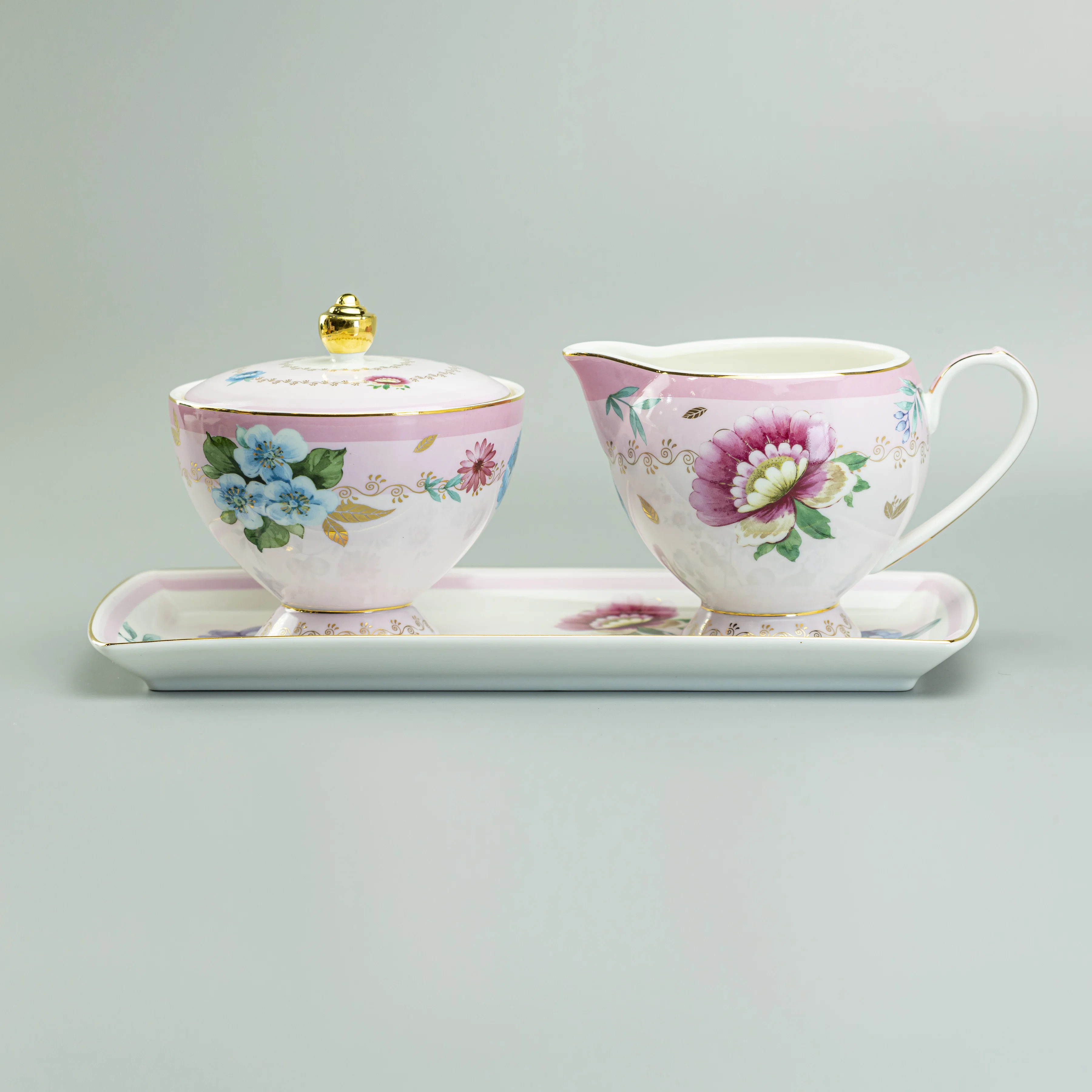 Coastline Imports Sugar And Creamer Set with Lid | Wayfair | Wayfair North America