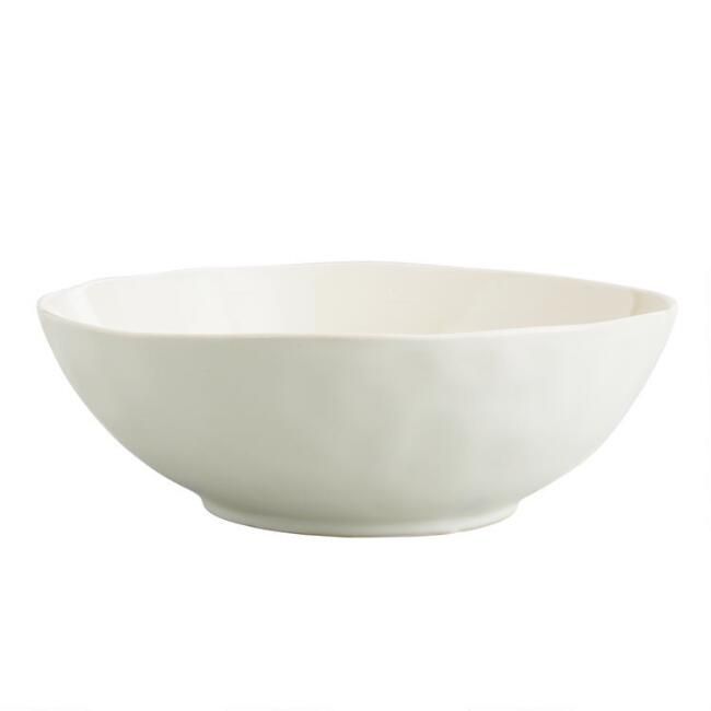 Coupe White Porcelain Cereal Bowl Set Of 4 | World Market