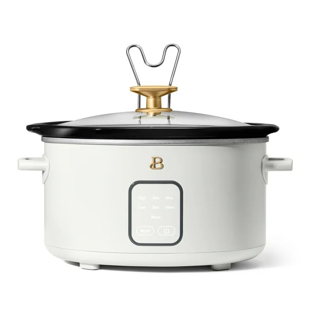 Beautiful 4Qt Slow Cooker with Touch-Activated Display, White Icing by Drew Barrymore | Walmart (US)