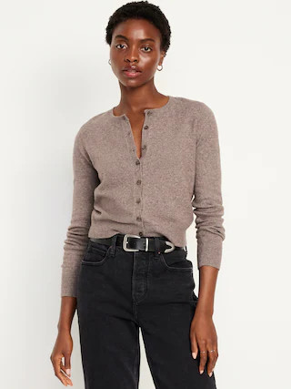 SoSoft Crop Cardigan Sweater | Old Navy (CA)