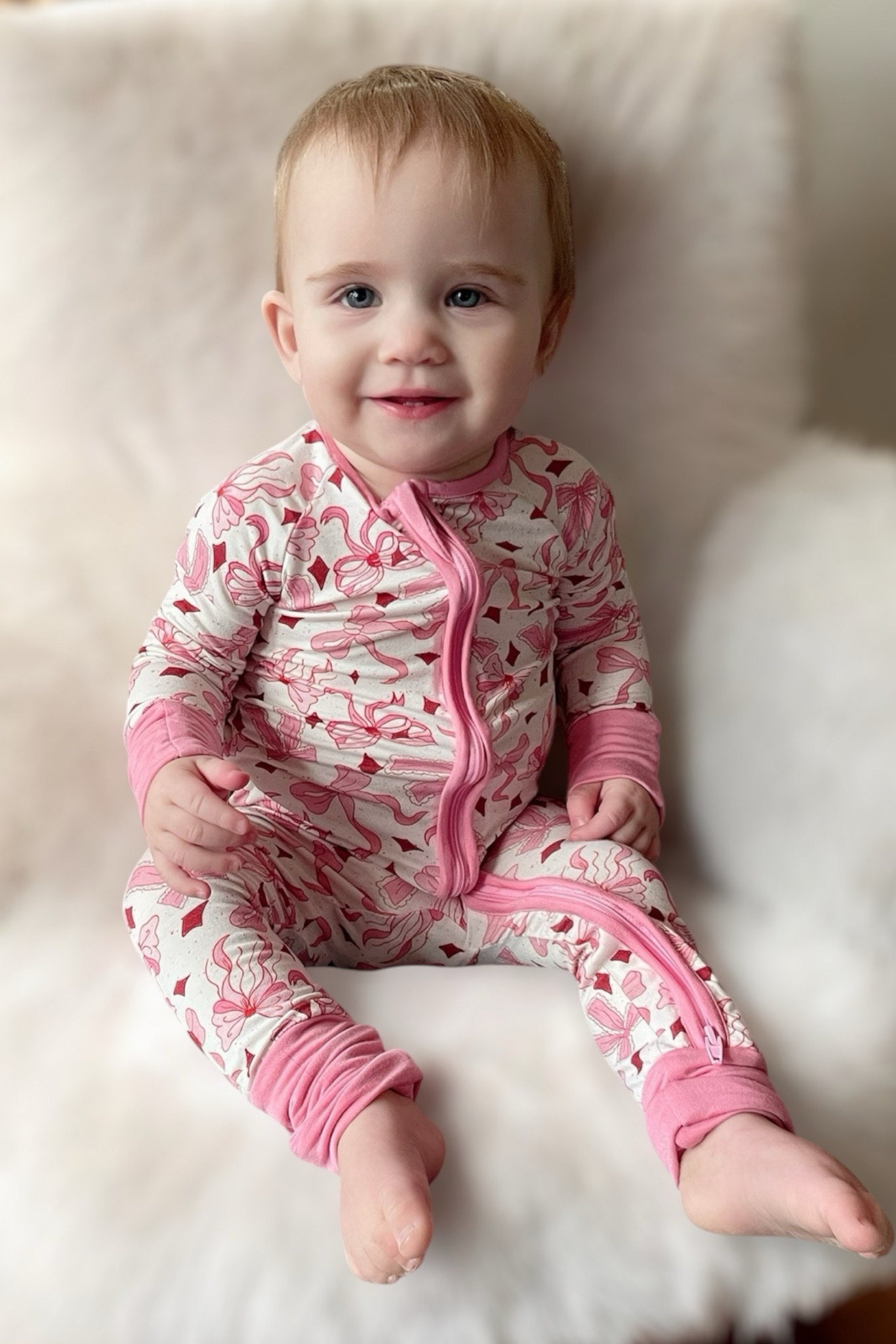 Bamboo sleeper, bamboo pajamas, bow pajamas 

#LTKFindsUnder50 #LTKKids #LTKBaby
