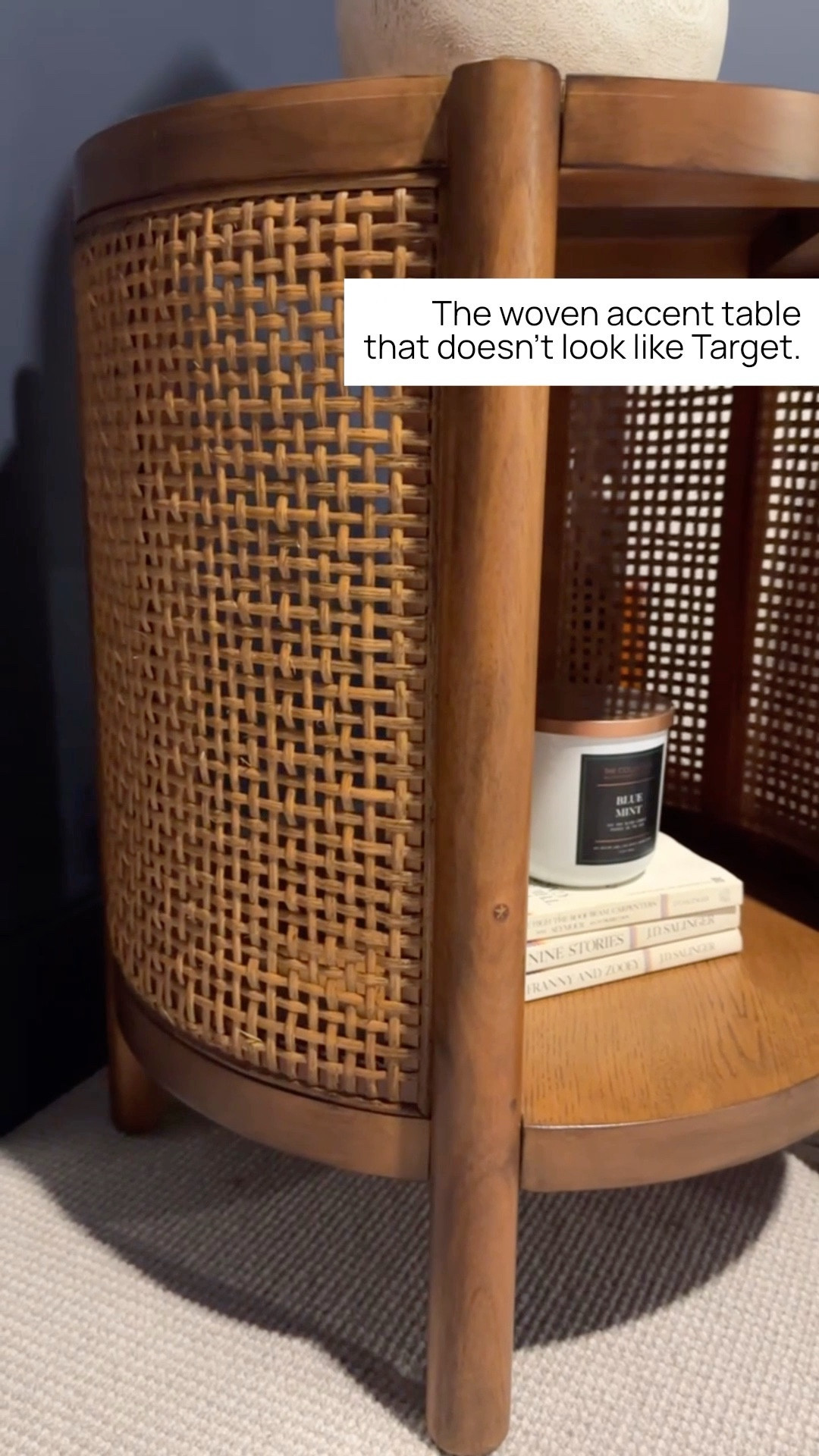 In honor of @Target Tuesday I’m featuring the accent table we’ve had in my husband’s moody drum room for over two years. The quality is a 10/10 and the woven detail is what sold me on it. Vetted home finds. Always.

#LTKHome