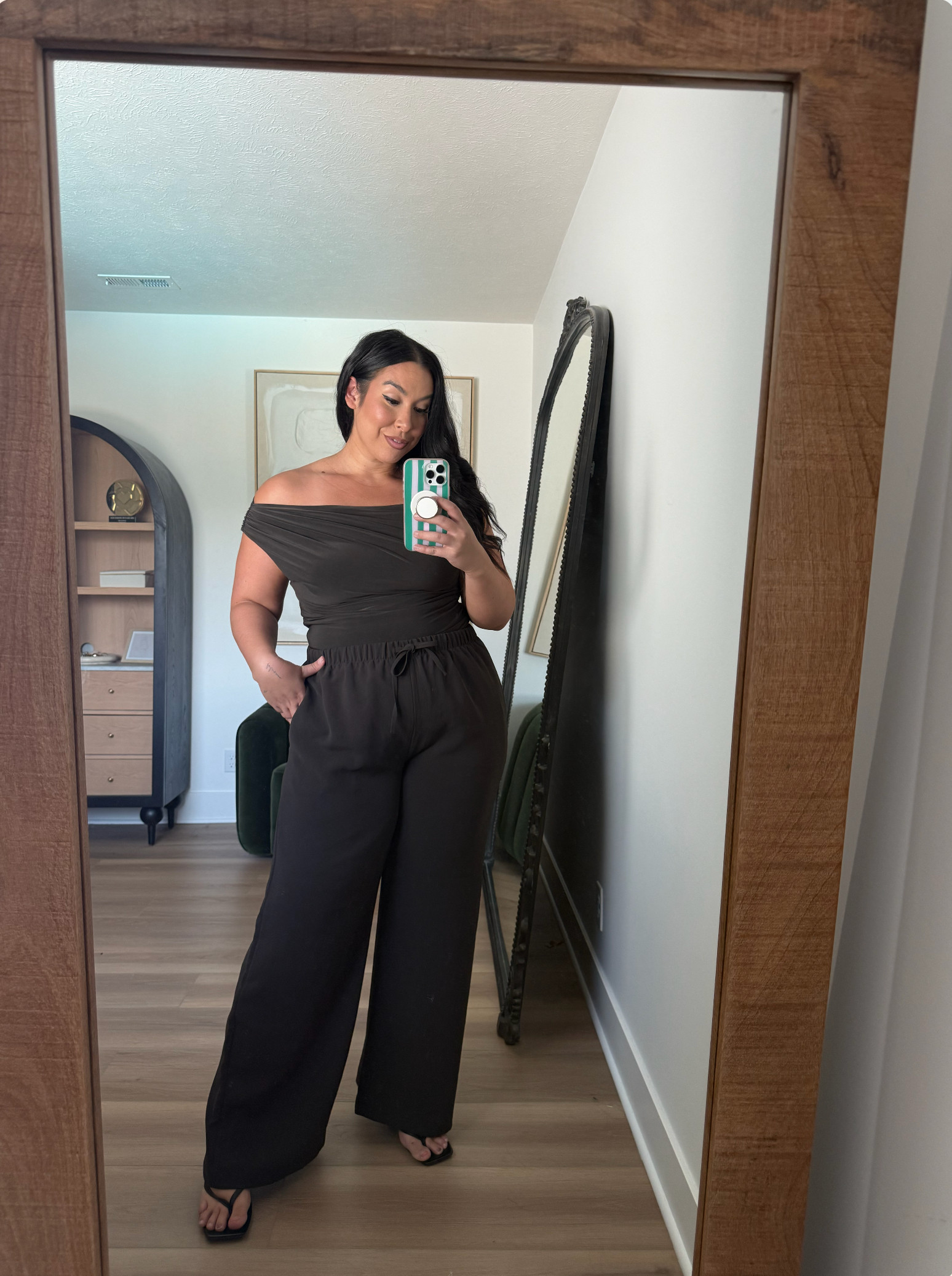 These are the viral Lodge pants, and the color is perfect for fall! Wearing XL in both artizia, LTKCon, Work outfits, workwear, mid size work outfits, work event, fall outfits, fall style

#LTKSeasonal #LTKMidsize