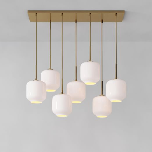 Sculptural 7-Light Chandelier - Build Your Own | West Elm (US)