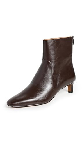 Madewell Women's Dimes Kitten Heel Boots, Turkish Coffee, Brown, 5 Medium US | Amazon (US)