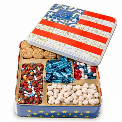 The Americana Gift Tin- Red, White, and Blue Patriotic Candy Sampler | Target