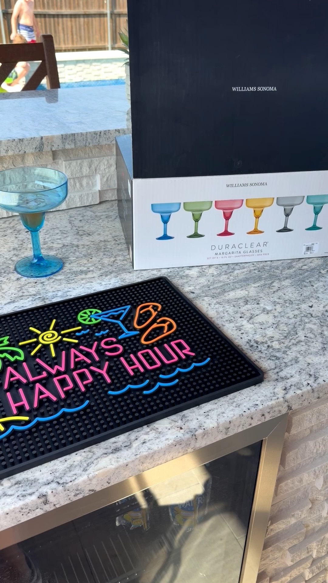 🚨 SALE ALERT DuraClear Tritan Outdoor Multicolored Margarita Glasses, Set of 6 • perfect for by the pool! Shatterproof 

#LTKSwim #LTKHome #LTKSaleAlert