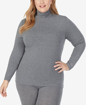Plus Size Softwear with Stretch Turtleneck | Macy's