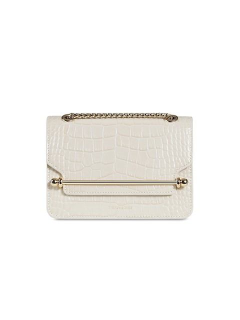 East/West Embossed Croc Mini Shoulder Bag | Saks Fifth Avenue