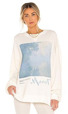 Selkie The Pillow Sweater in Monet Collector White from Revolve.com | Revolve Clothing (Global)