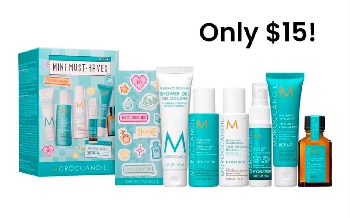 This super popular Moroccan Oil Set is available again at Amazon - and it’s only $15!! This hasn’t been available in almost a year, and this is an incredible deal for what you get. Great for on the go, and even a fun way to try these amazing products!

#LTKSaleAlert #LTKselfcare #LTKBeauty