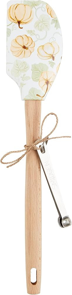 Mud Pie Thanksgiving Set, spatula 12 1/2" | spoons 4 1/4", Gather Pumpkin | Amazon (US)