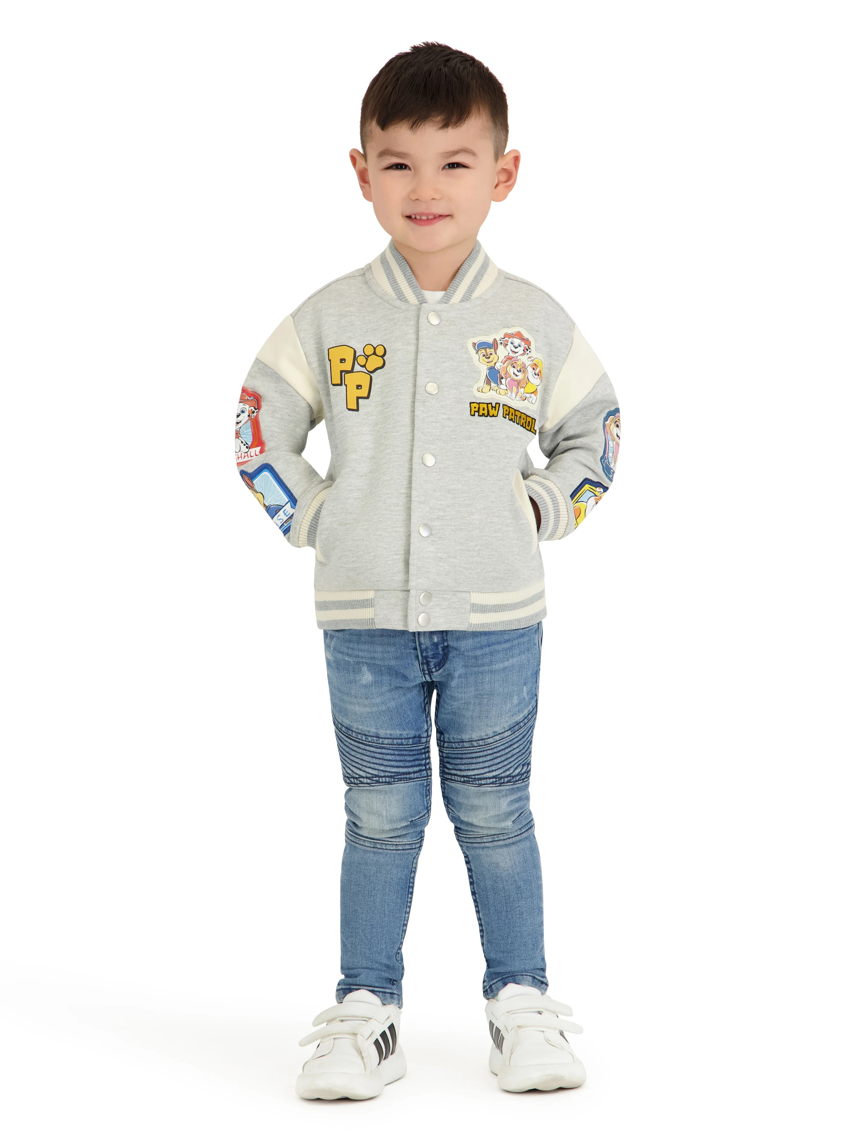 Paw Patrol Toddler Boy Bomber Jacket, Sizes 12M-5T - Walmart.com | Walmart (US)