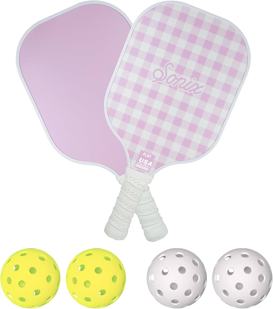 Sonix | USAPA Approved | Pickleball Paddles Set of 2 | Fiberglass Surface Pickleball Set with 2 R... | Amazon (US)