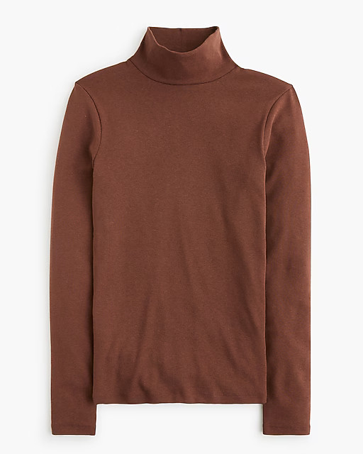 Long-sleeve everyday mockneck tee | J.Crew Factory