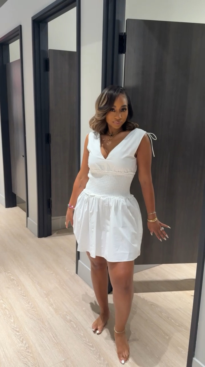 white summer mini dresses find!

#LTKootd #LTKTravel #LTKMidsize