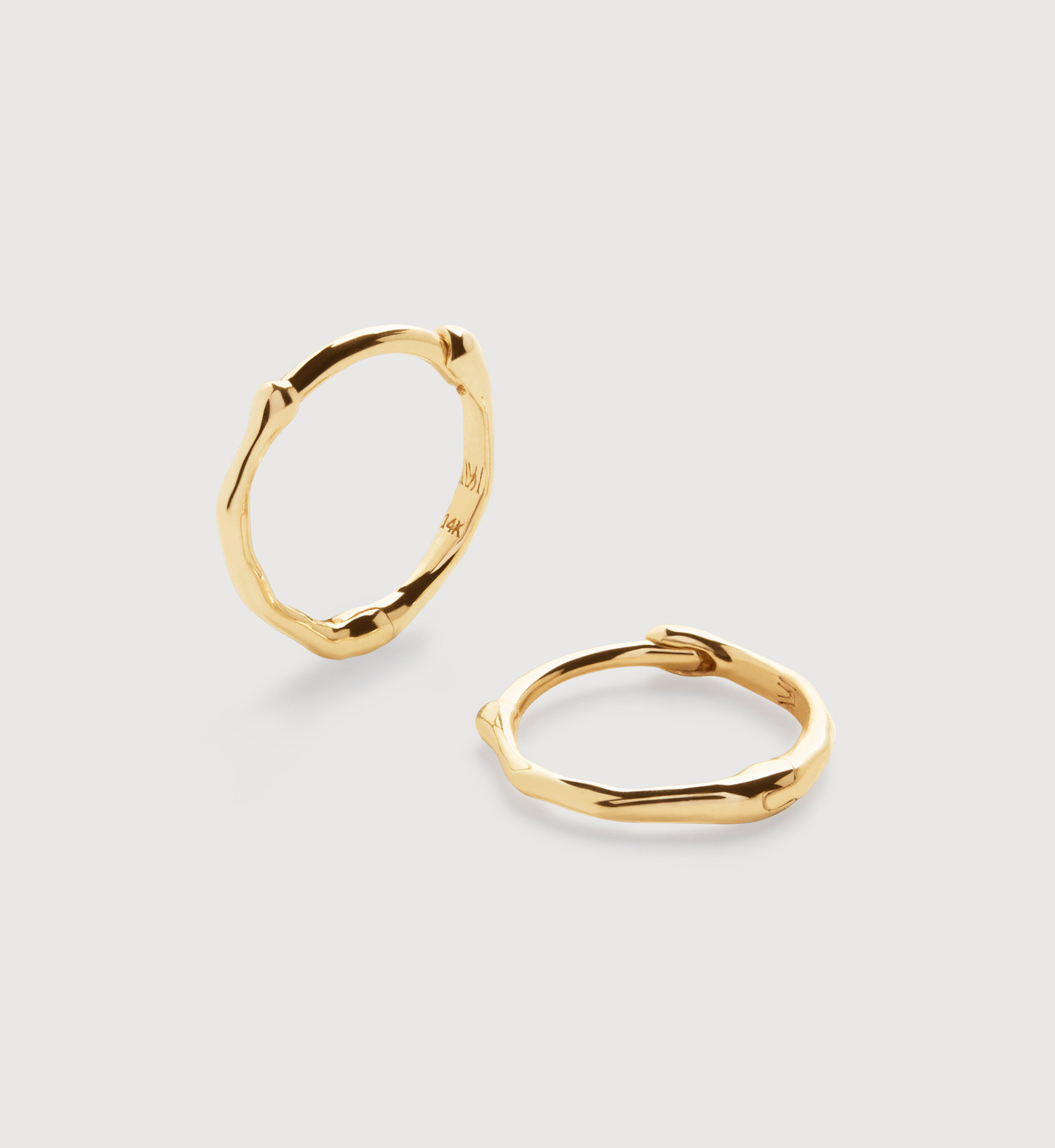 Siren Mini Huggie Earrings | Monica Vinader (Global)