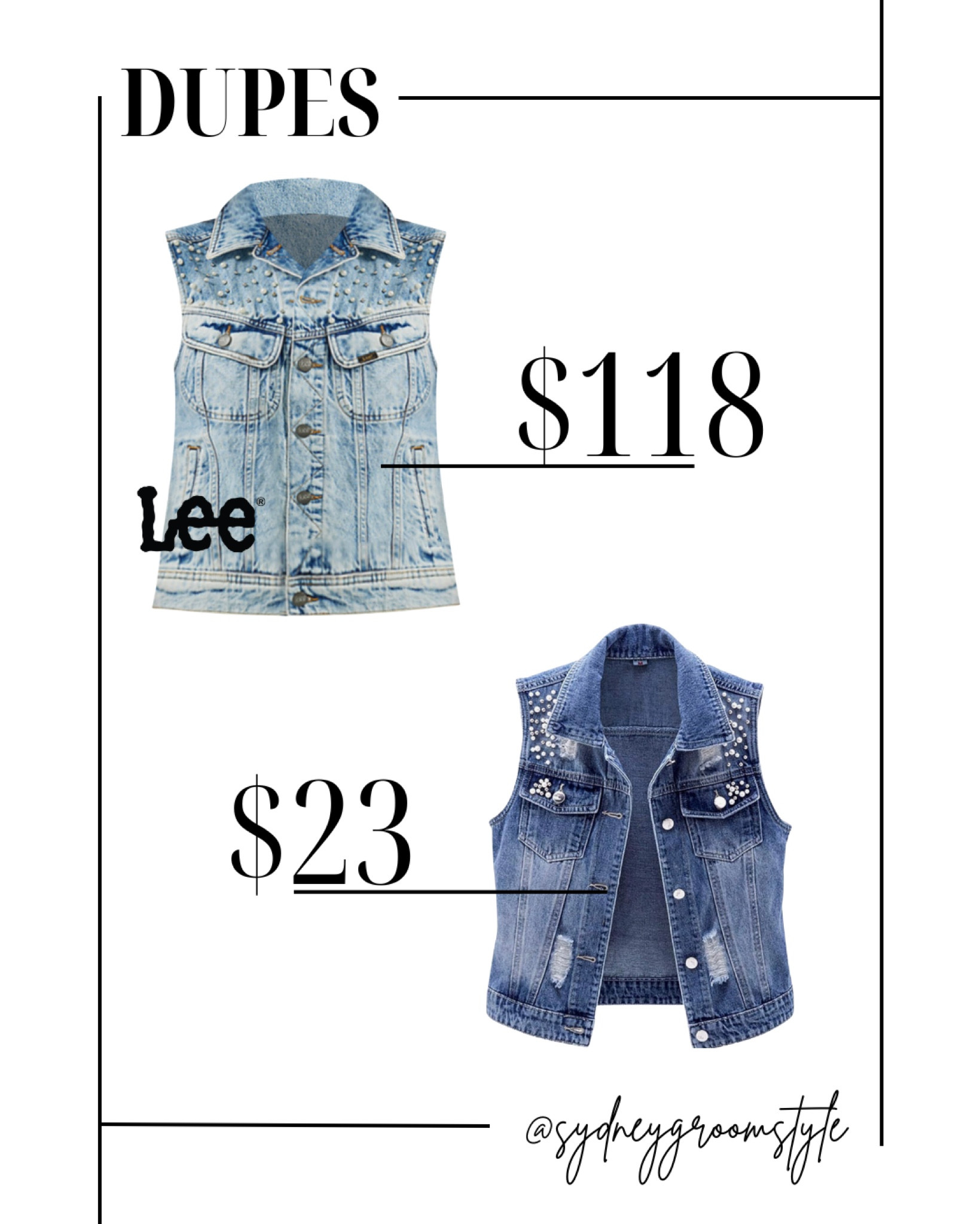 Lee jean dupe denim vest, Amazon, fashion, find fashion for less sale sleeveless pearl, rhinestone detail, sequins, denim and rhinestones, cowgirl fashion, Nashville Style street style western fashion

#LTKsalealert #LTKfindsunder50 #LTKfindsunder100