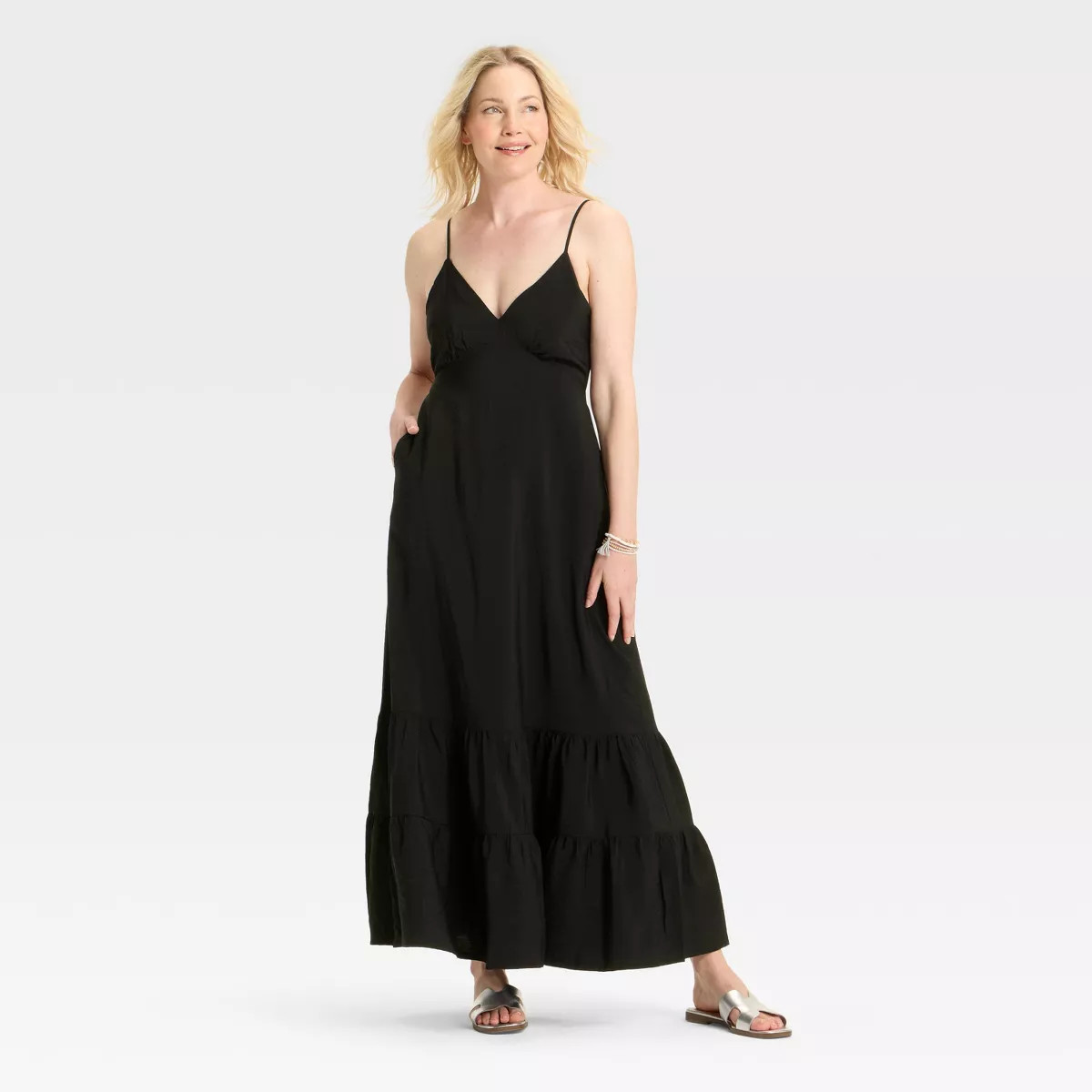 Women's Open Back Maxi Dress - A New Day™ | Target