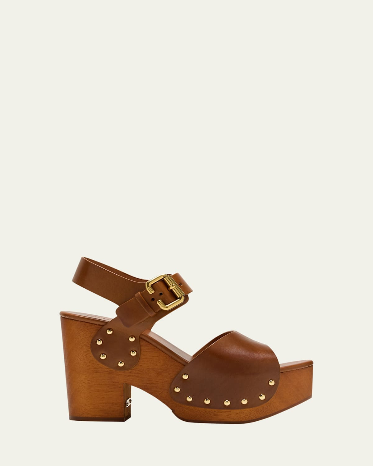 Jeannette Leather Clog Platform Sandals | Bergdorf Goodman