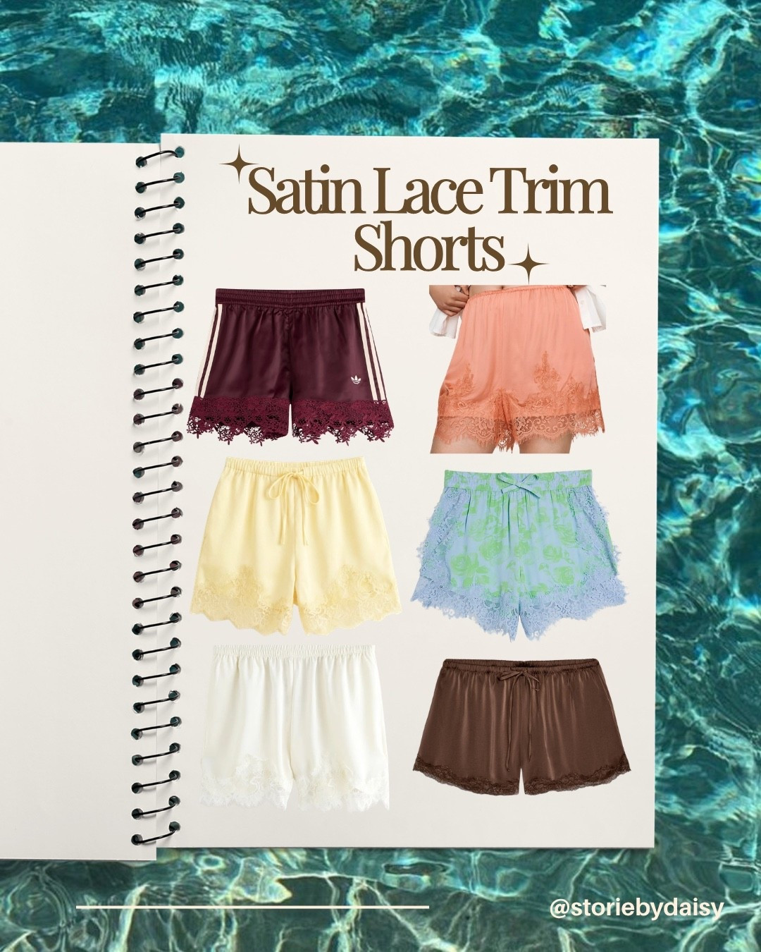 Summer trends actually worth buying -
Satin Lace Trim Shorts

#LTKuk #LTKsummer #LTKeurope
