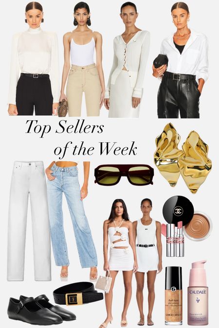 BEST SELLERS OF THE WEEK | Linked all my favorite top selling closet staples from jeans, dresses and tops to accessories & beauty products.

Summer outfits, beauty products, accessories, Jeans, vacation outfits, travel outfits, date night outfit, spring outfit, dress, work outfit, 

#LTKSeasonal #LTKtravel #LTKstyletip