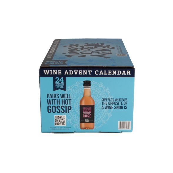 Wine Advent Calendar Set - 24ct/187ml Bottles - Jingle & Mingle™ | Target