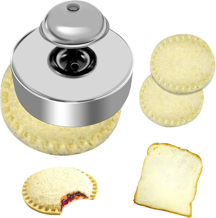 HealthSTEC Sandwich Cutter For Kids - Sandwich Cutter and Sealer Uncrustables Sandwich Maker for ... | Amazon (US)