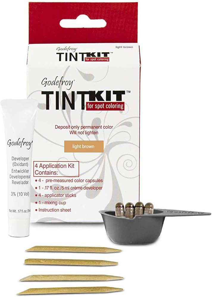 Godefroy Hair Color Kit for Spot Coloring Great For Small Areas Covers Up Gray Hairs Assorted Col... | Amazon (US)