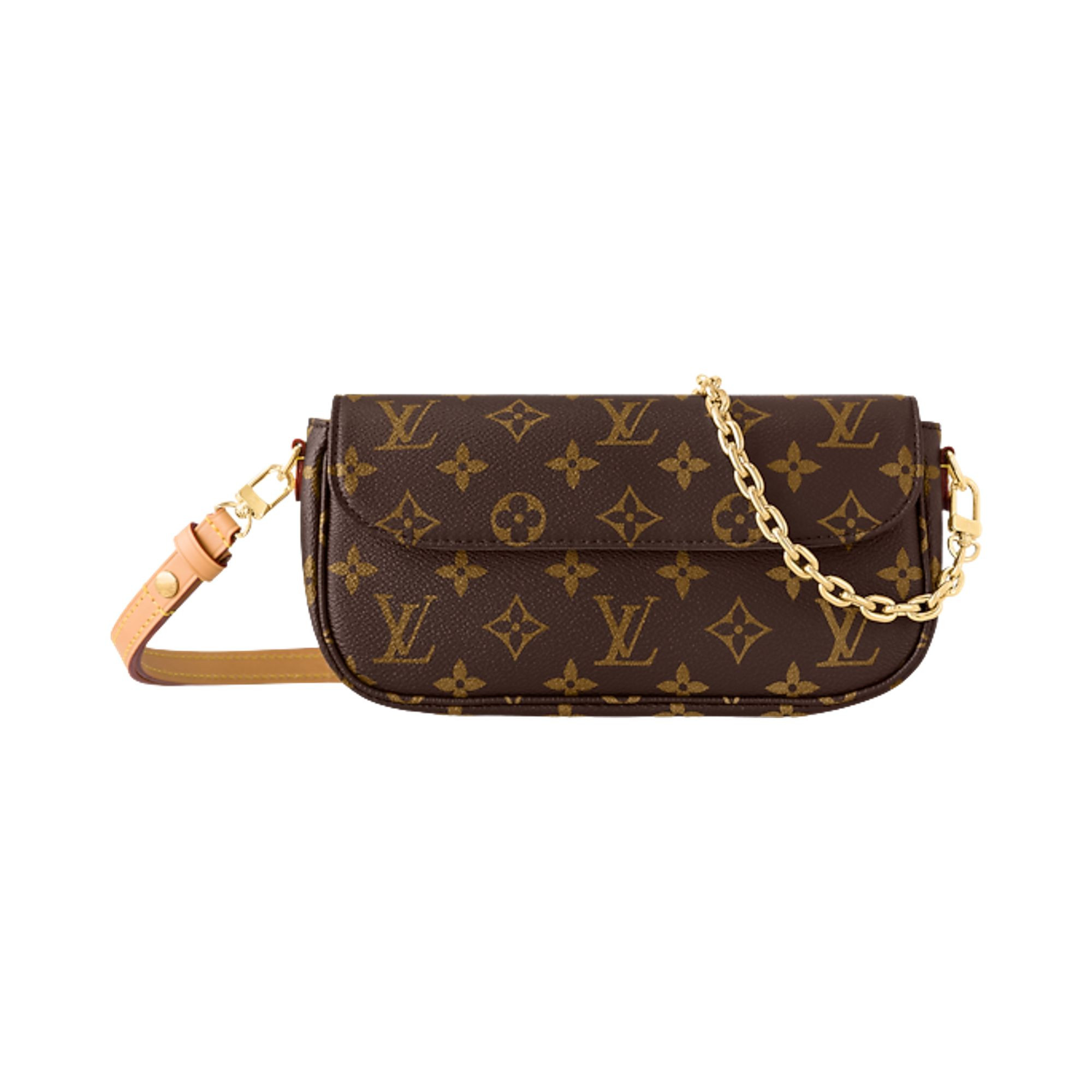 Louis Vuitton Wallet On Chain Ivy 'Brown Monogram Canvas' | Women's Size Onesize | GOAT