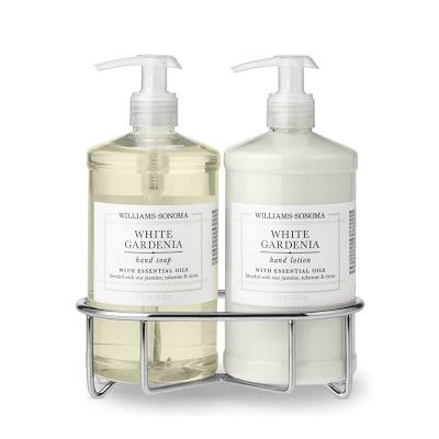 Williams Sonoma White Gardenia Hand Soap & Lotion 3-Piece Set | Williams Sonoma | Williams-Sonoma