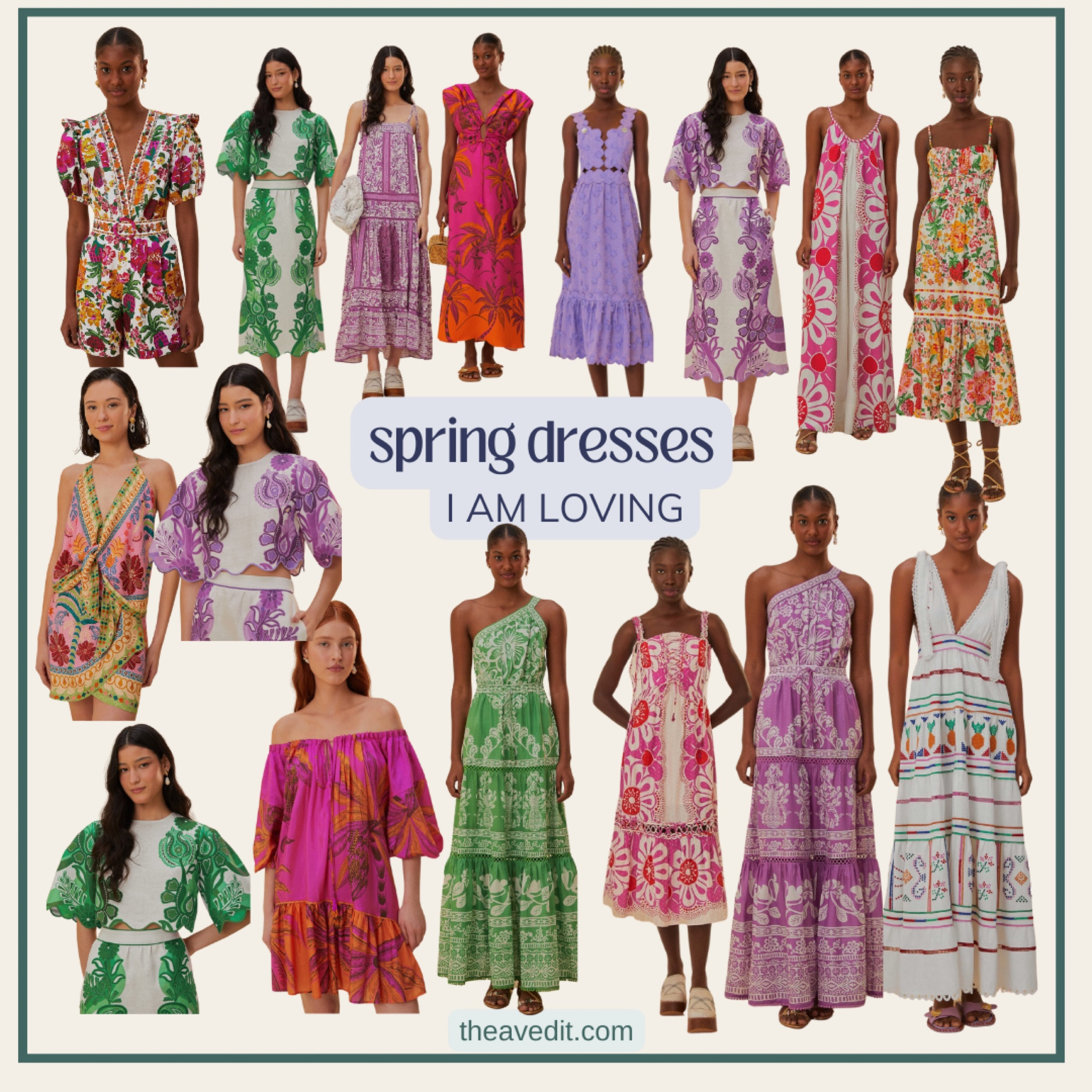 Loving these colorful spring dresses! 

#LTKwedding #LTKstyletip #LTKSeasonal