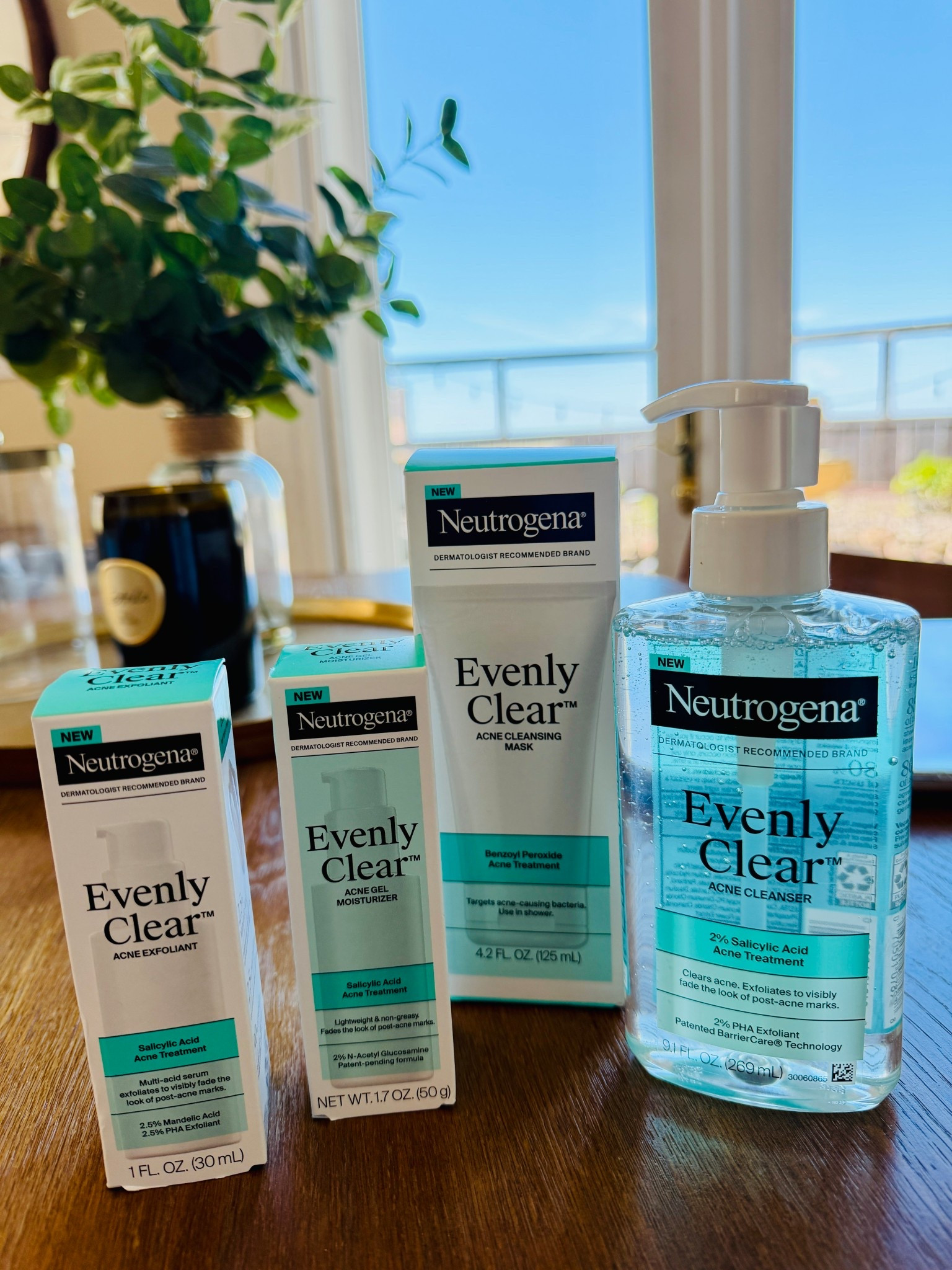 Neutrogena’s Newest line for acne control. Evenly Clear 


#LTKBeauty #LTKselfcare #LTKmorningroutine